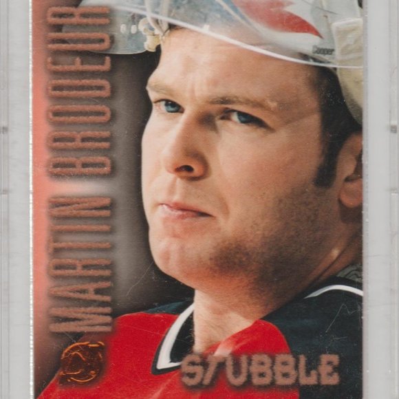 1996-97 Leaf Limited - Stubble #11 Martin Brodeur SN1500 New Jersey Devils #1451 - Picture 1 of 3